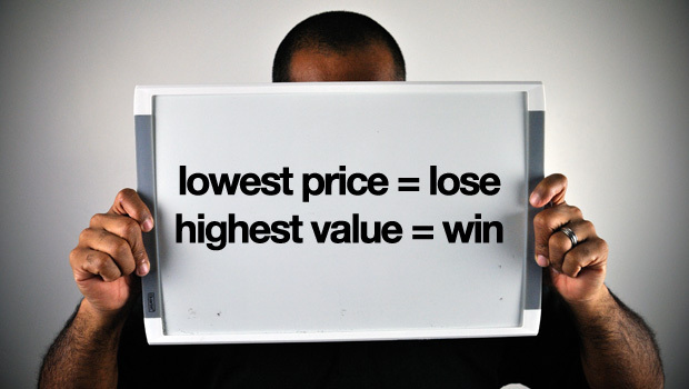 cạnh tranh về giá trị thay vì giá cả