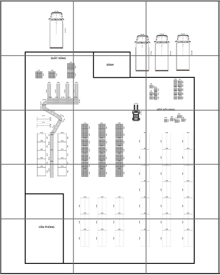 Cách vẽ sơ đồ kho hàng và các mẫu sơ đồ kho đơn giản cho thủ kho